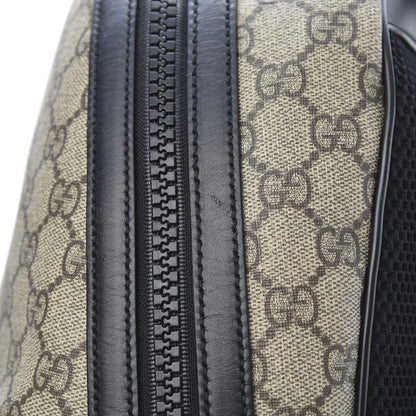 Gucci GG Supreme Monogram Medium Backpack Black 15 of 16