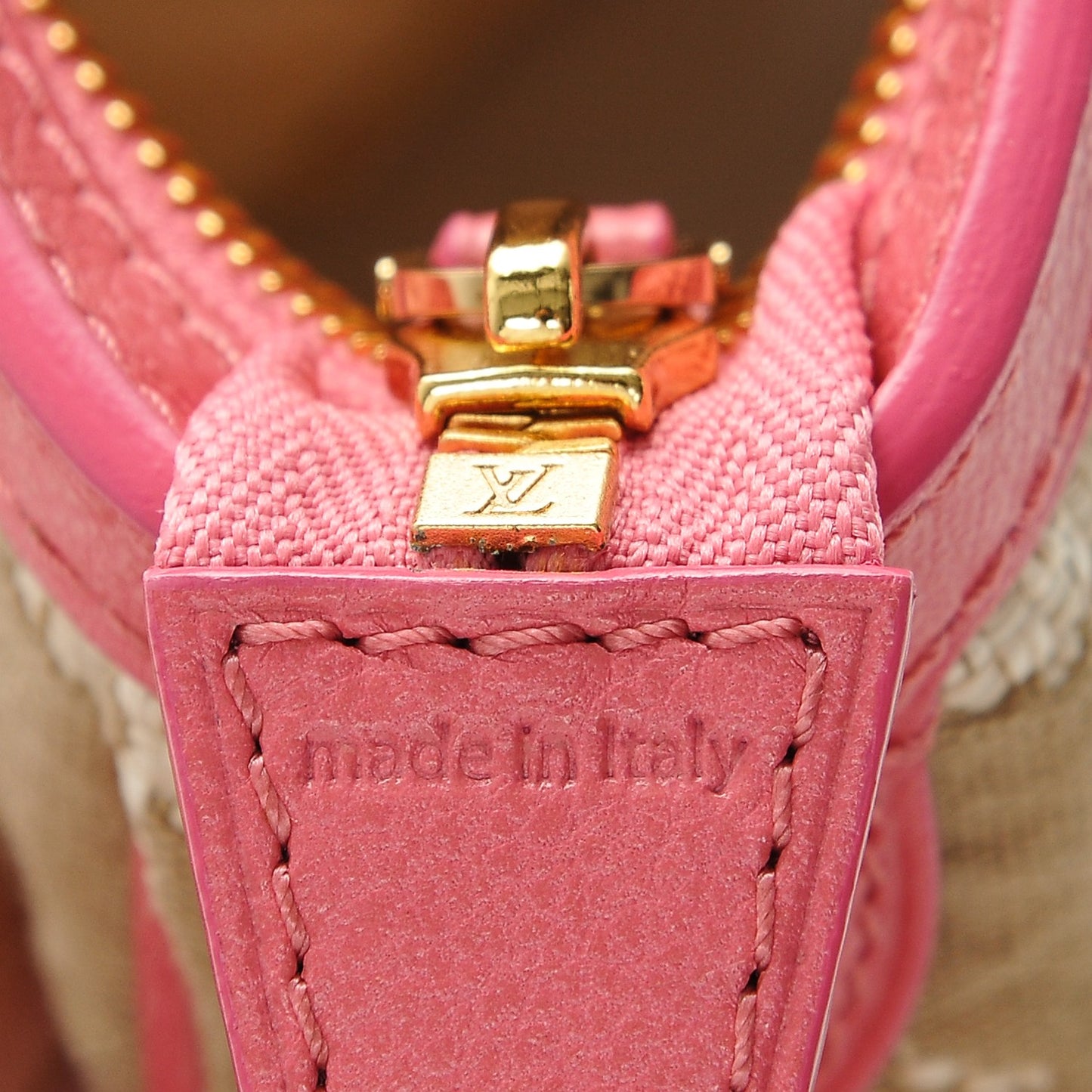 Monogram Sabbia Pochette Accessories Rose