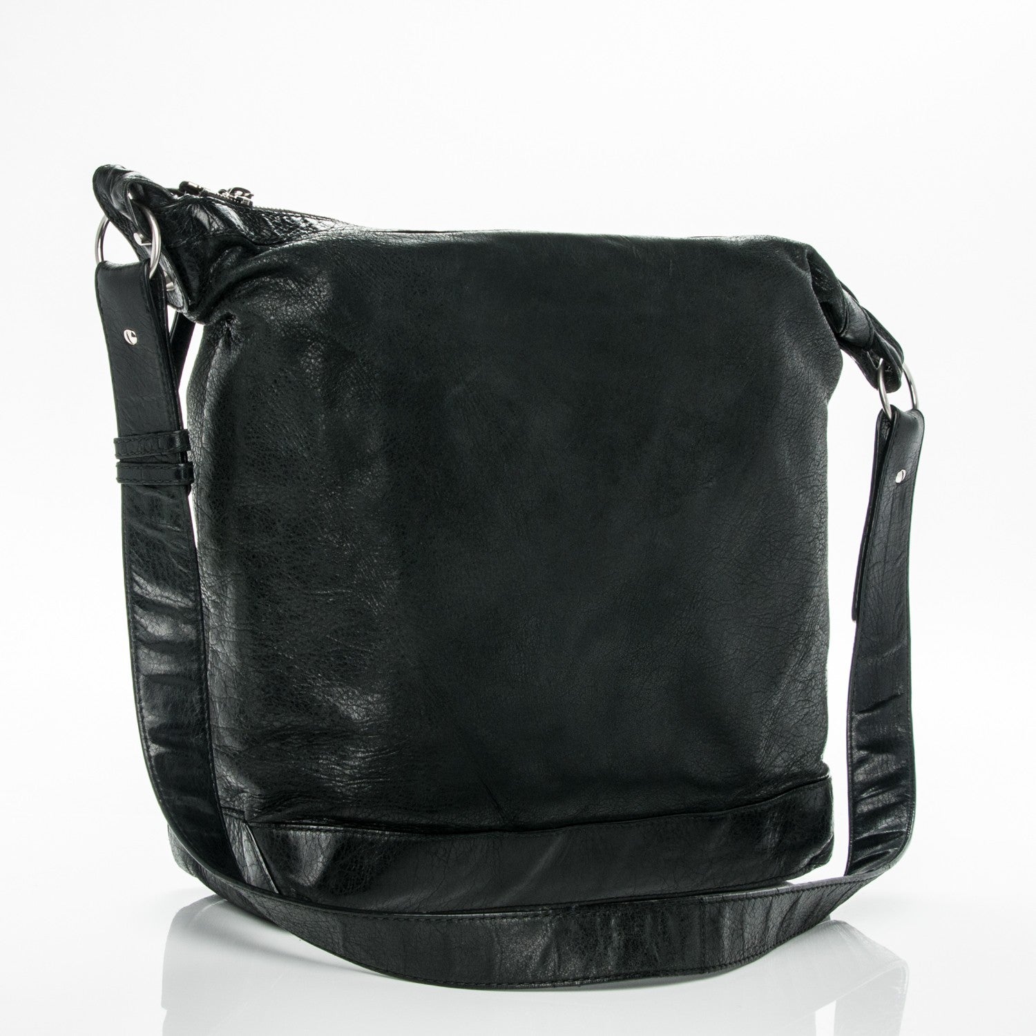 Balenciaga Agneau Day Messenger Black 3 of 8