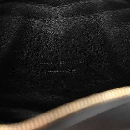 Saint Laurent Grain De Poudre Matelasse Monogram Mini Lou Camera Bag Black 7 of 12