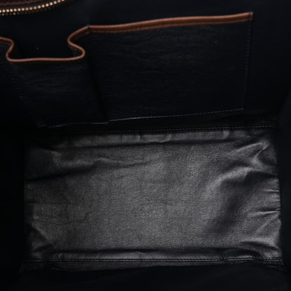 Celine Smooth Calfskin Mini Tri-Color Luggage Navy 5 of 9