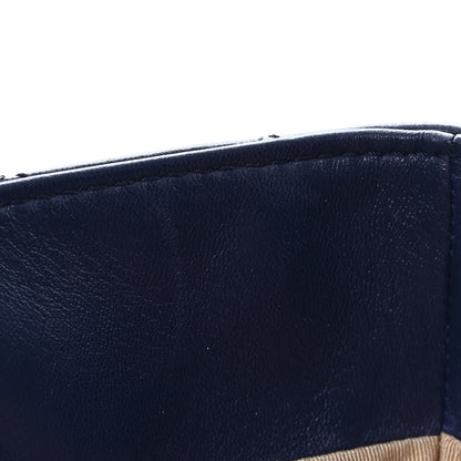 Chanel Calfskin Large Trianon Tote Navy Blue 11 of 11