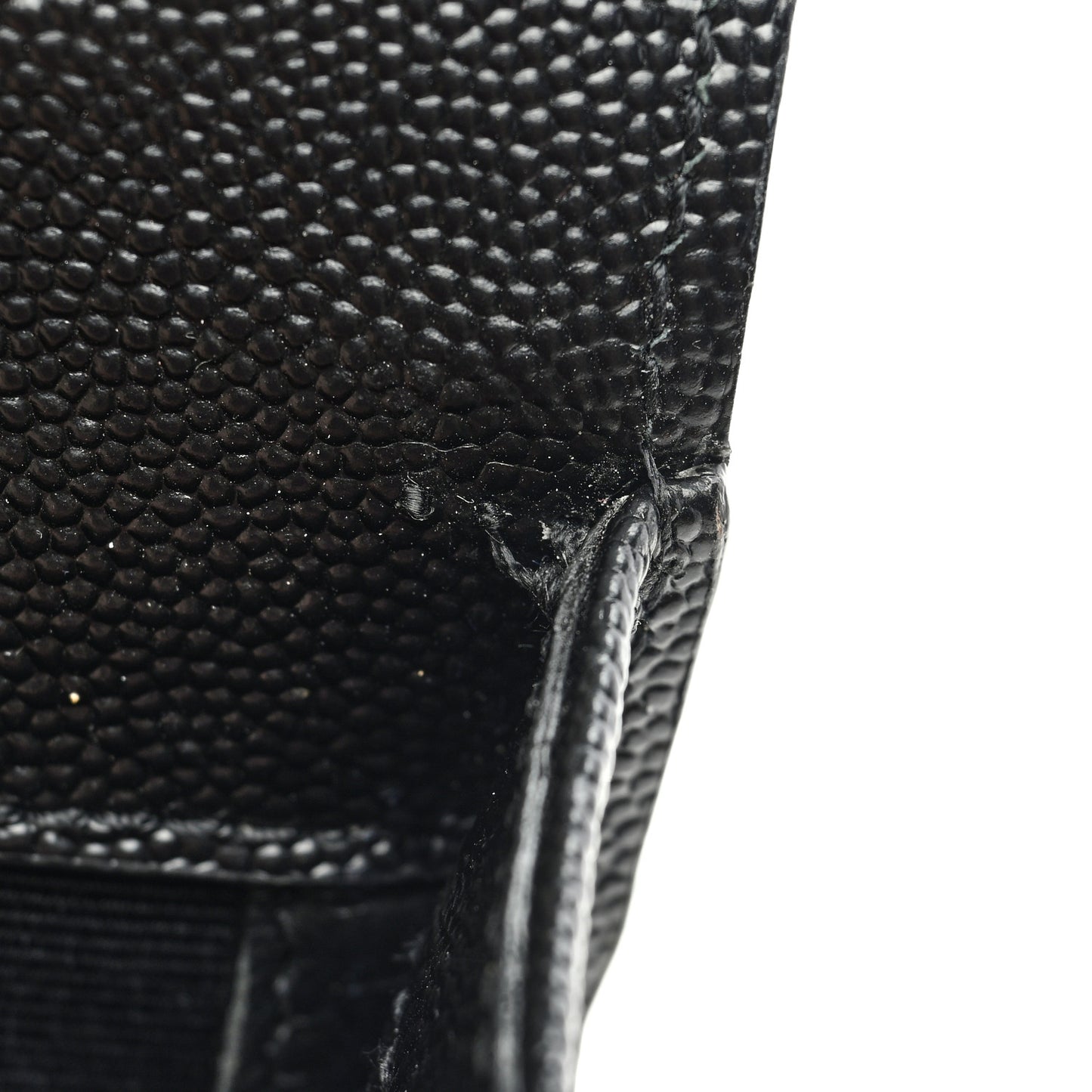 Grain De Poudre Textured Mixed Matelasse Triquilt Small Monogram Satchel Black