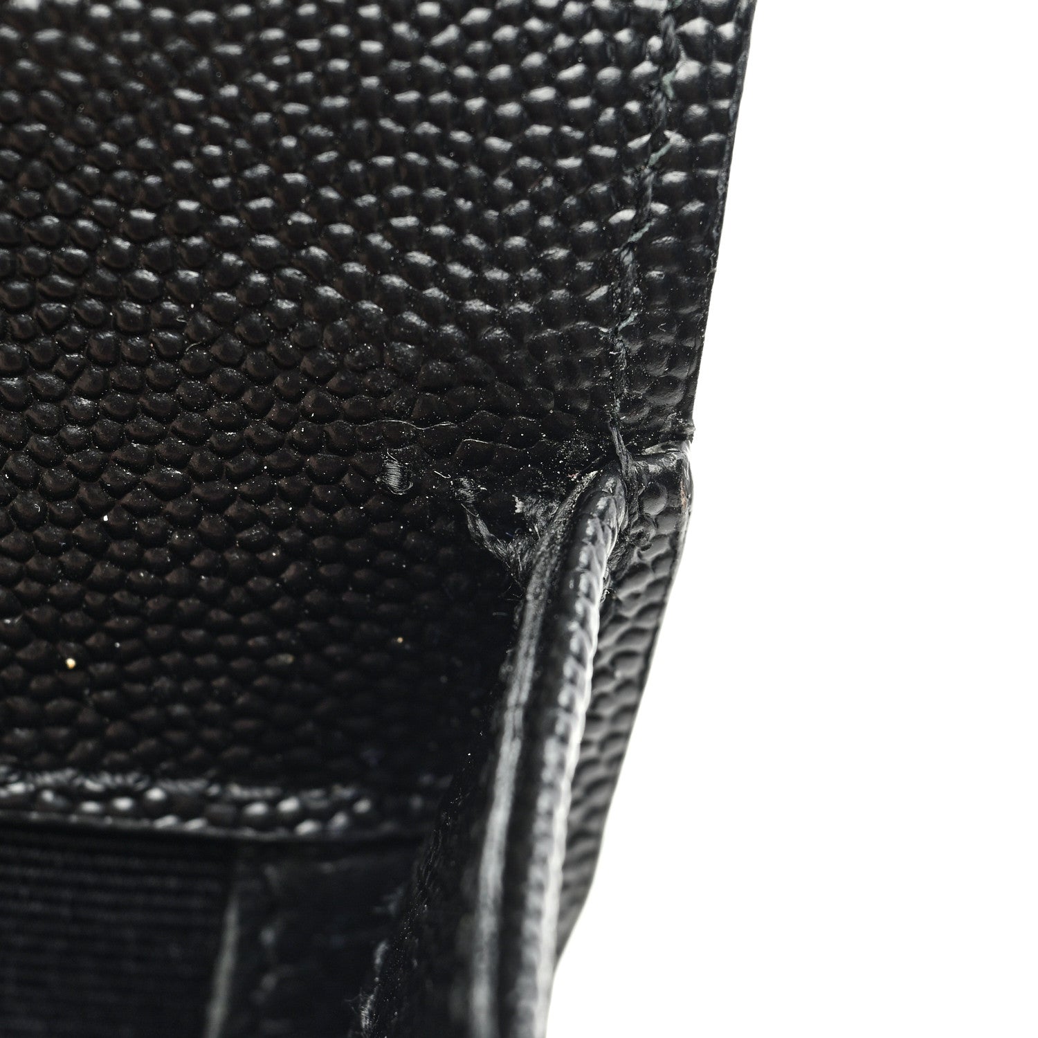 Saint Laurent Grain De Poudre Textured Mixed Matelasse Triquilt Small Monogram Satchel Black 9 of 10