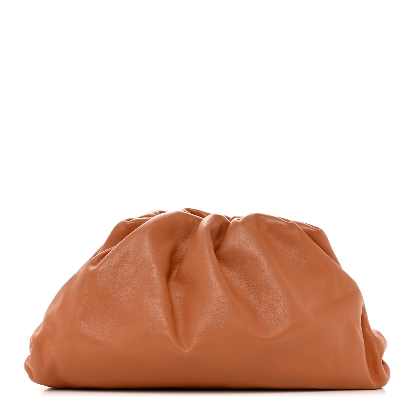 Smooth Butter Calf The Pouch Oversized Clutch Clay