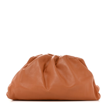 Bottega Veneta Smooth Butter Calf The Pouch Oversized Clutch Clay 1 of 8