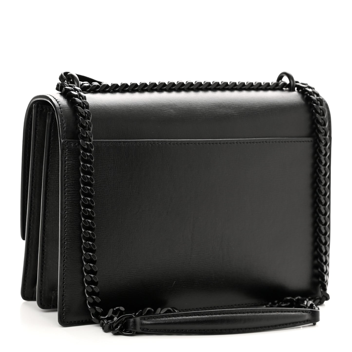 Calfskin Medium Monogram Monochrome Sunset Black