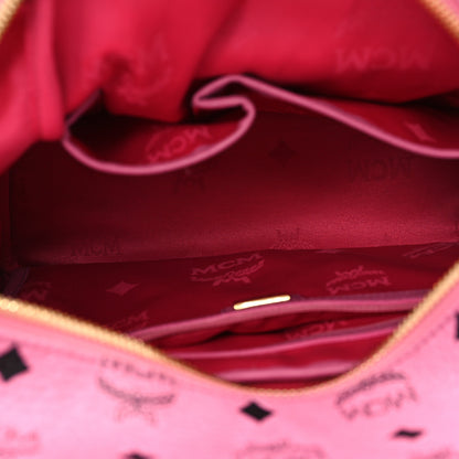 MCM Visetos Small Sprinkle Stud Stark Backpack Pink 5 of 12