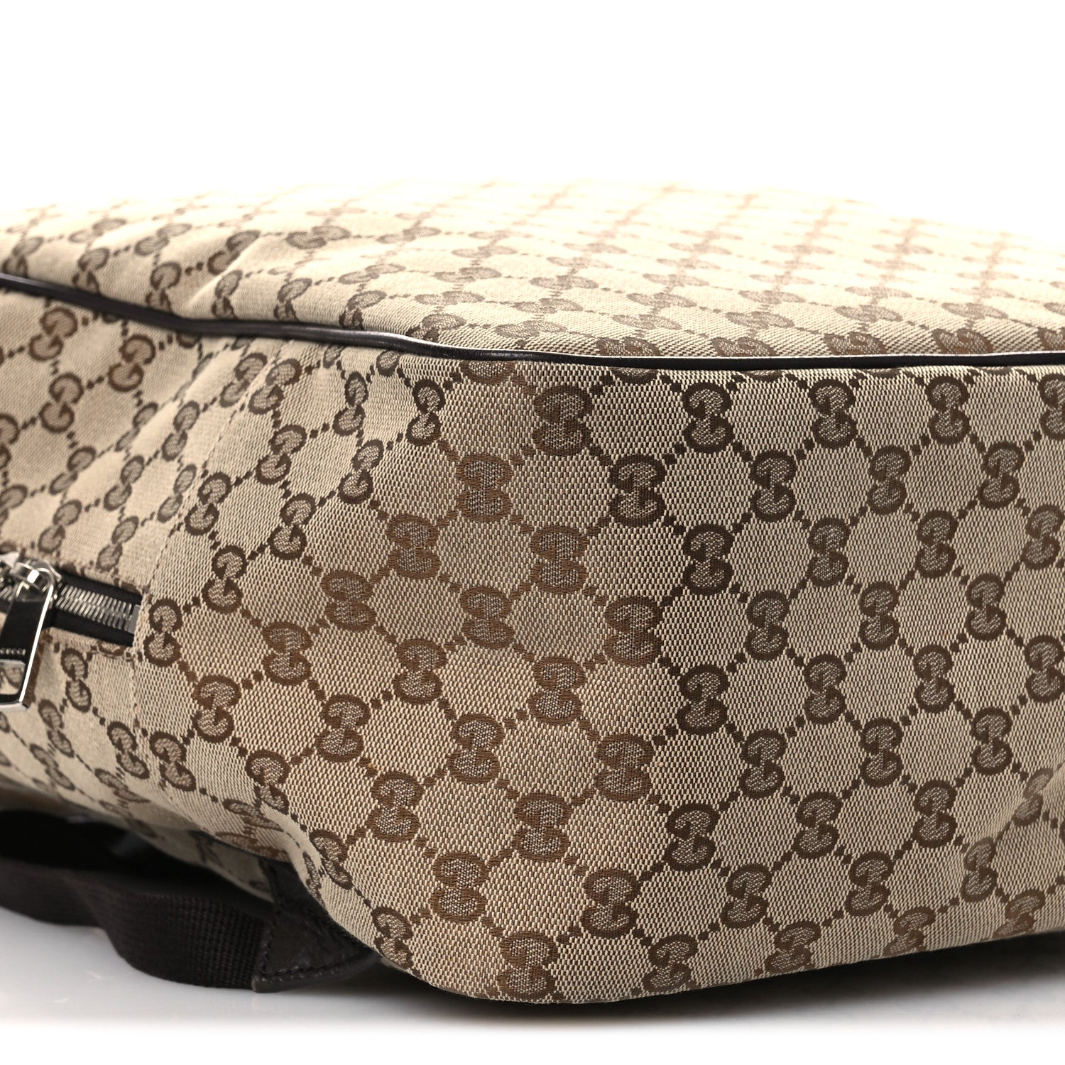 Gucci Monogram Travel Backpack Dark Brown 9 of 11