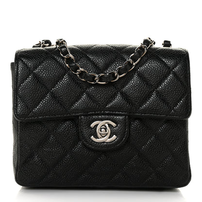 Chanel Caviar Quilted Mini Square Flap Black 1 of 11
