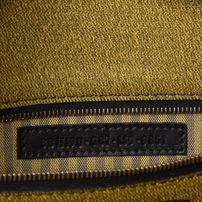 Fendi Zucca Spalmati Small Roll Tote Tobacco Yellow 8 of 9