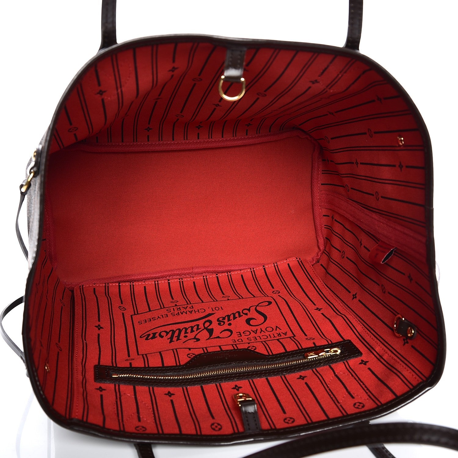 Louis Vuitton Damier Ebene Neverfull MM 6 of 11