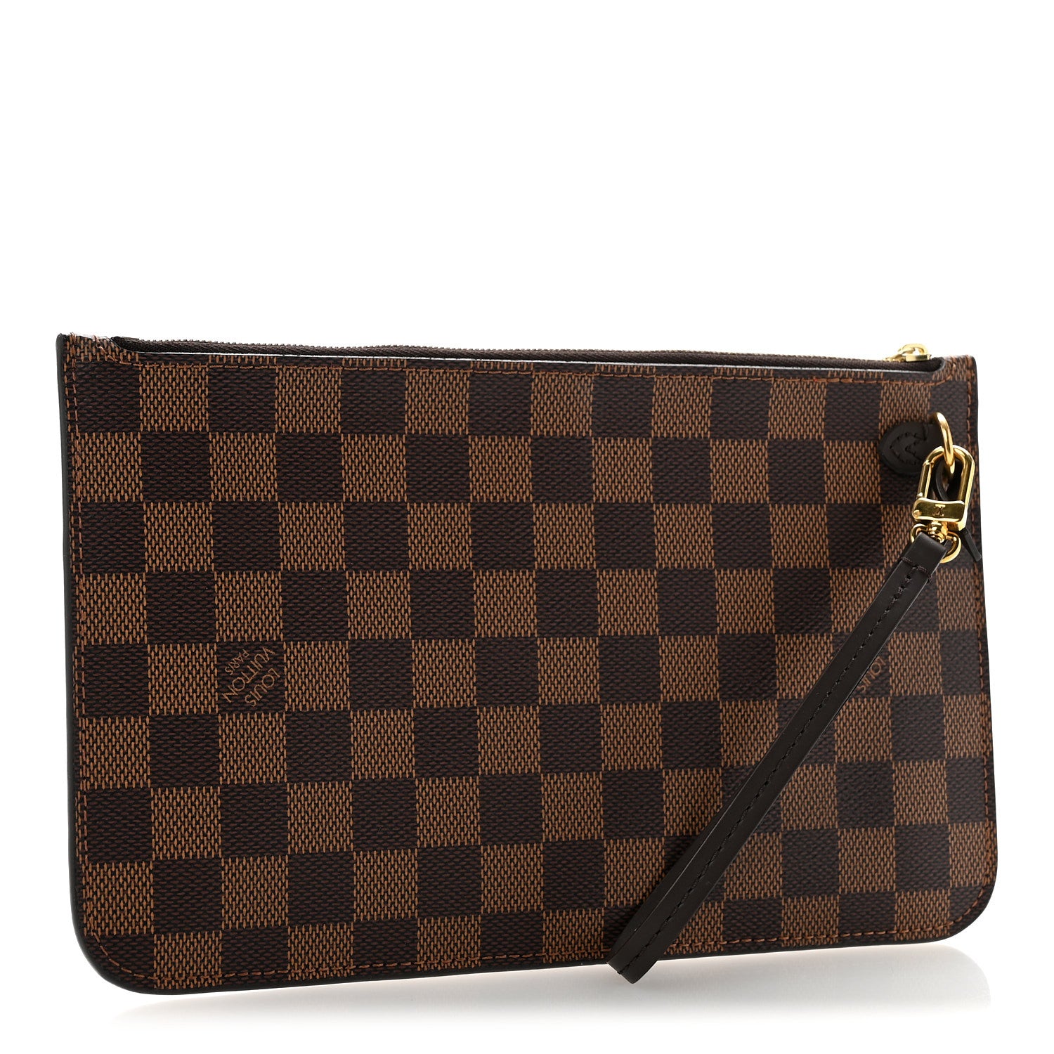 Louis Vuitton Damier Ebene Neverfull MM GM Pochette 3 of 8