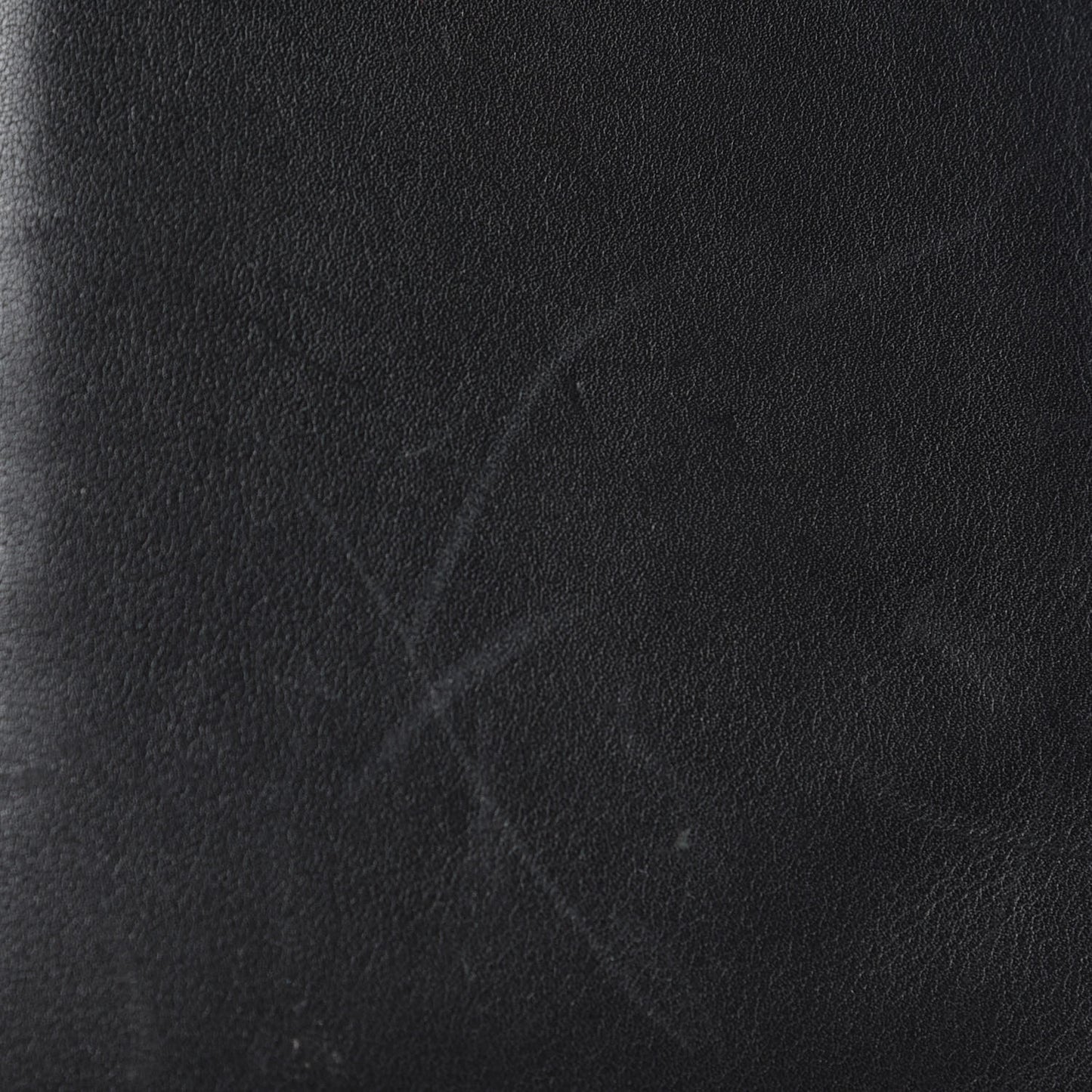 Calfskin G Long Wallet Black