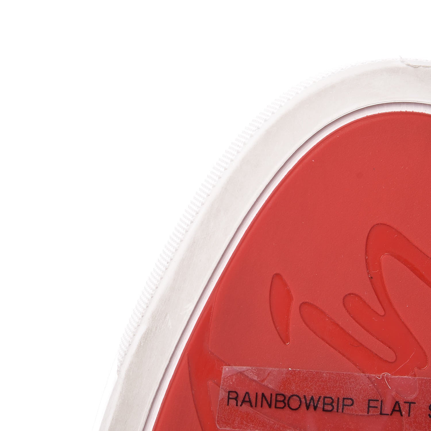 Christian Louboutin Veau Velours Calfskin Crystal Womens Rainbowbip Flat Sneakers 36 Version Multi 9 of 14