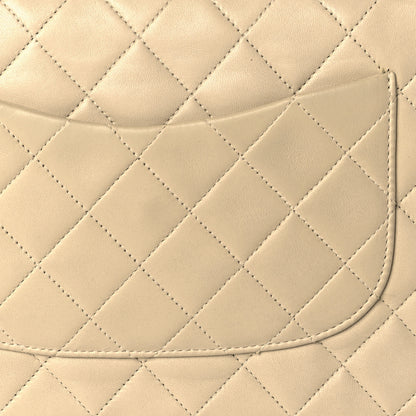 Chanel Lambskin Quilted Small Double Flap Beige 12 of 13