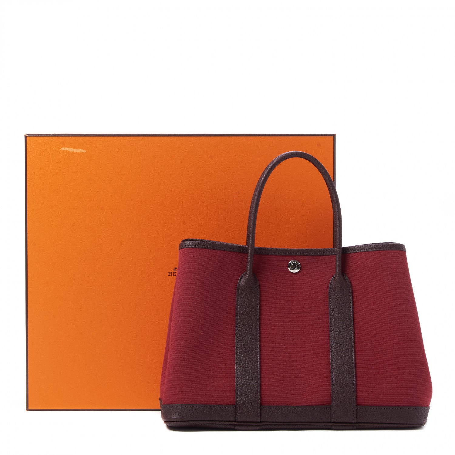 Hermes Toile Officier Negonda Garden Party 30 TPM Rubis Bubblegum 8 of 8