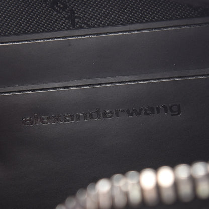 Alexander Wang Mesh Crystal Rhinestone Mini Heiress Pouch Navy 5 of 7