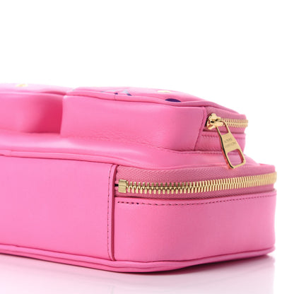 Louis Vuitton Calfskin Embossed Monogram Vuittamins Utility Crossbody Rose Violet 7 of 10