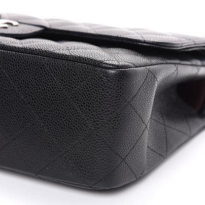 Chanel Caviar Quilted Jumbo Double Flap Black 8 of 14