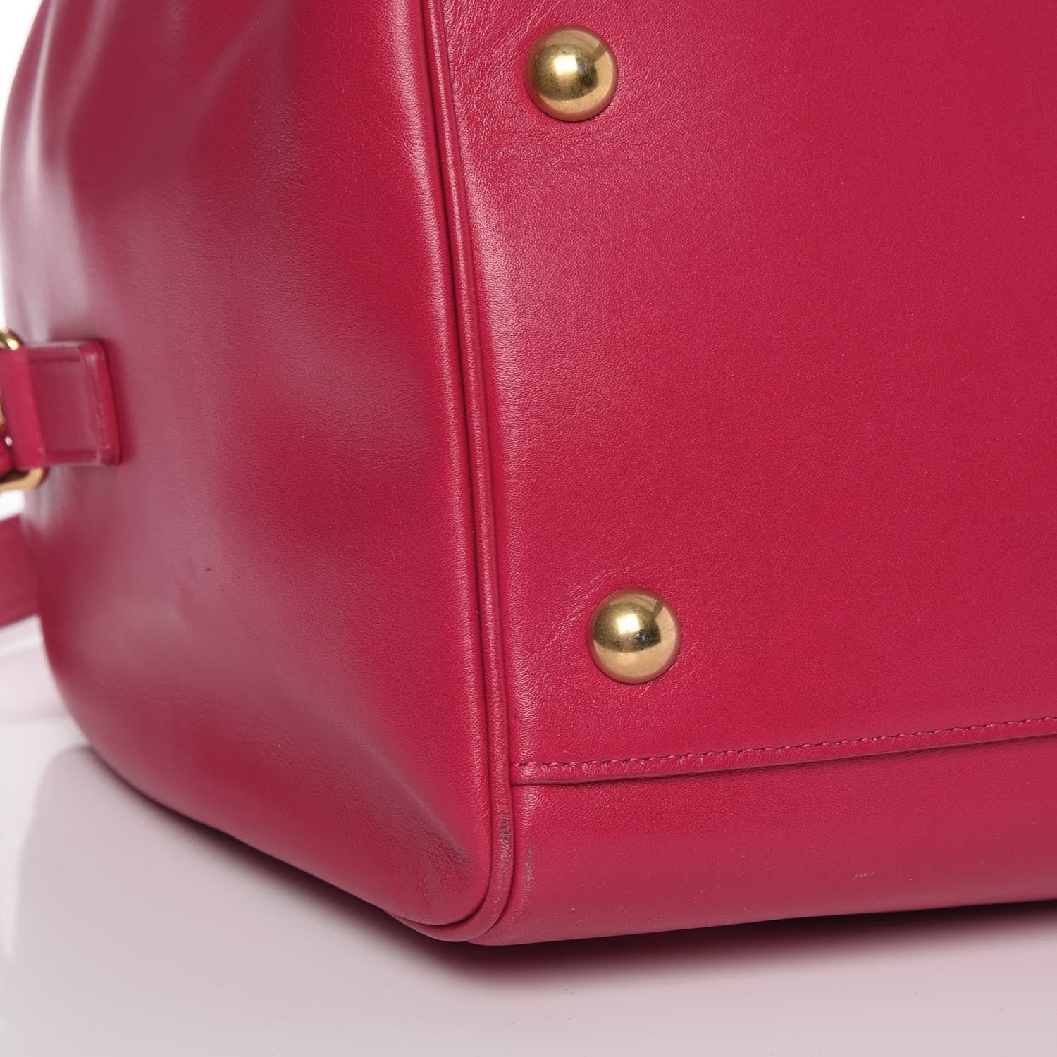 Saint Laurent Calfskin Classic Duffle 6 Fuchsia 13 of 16