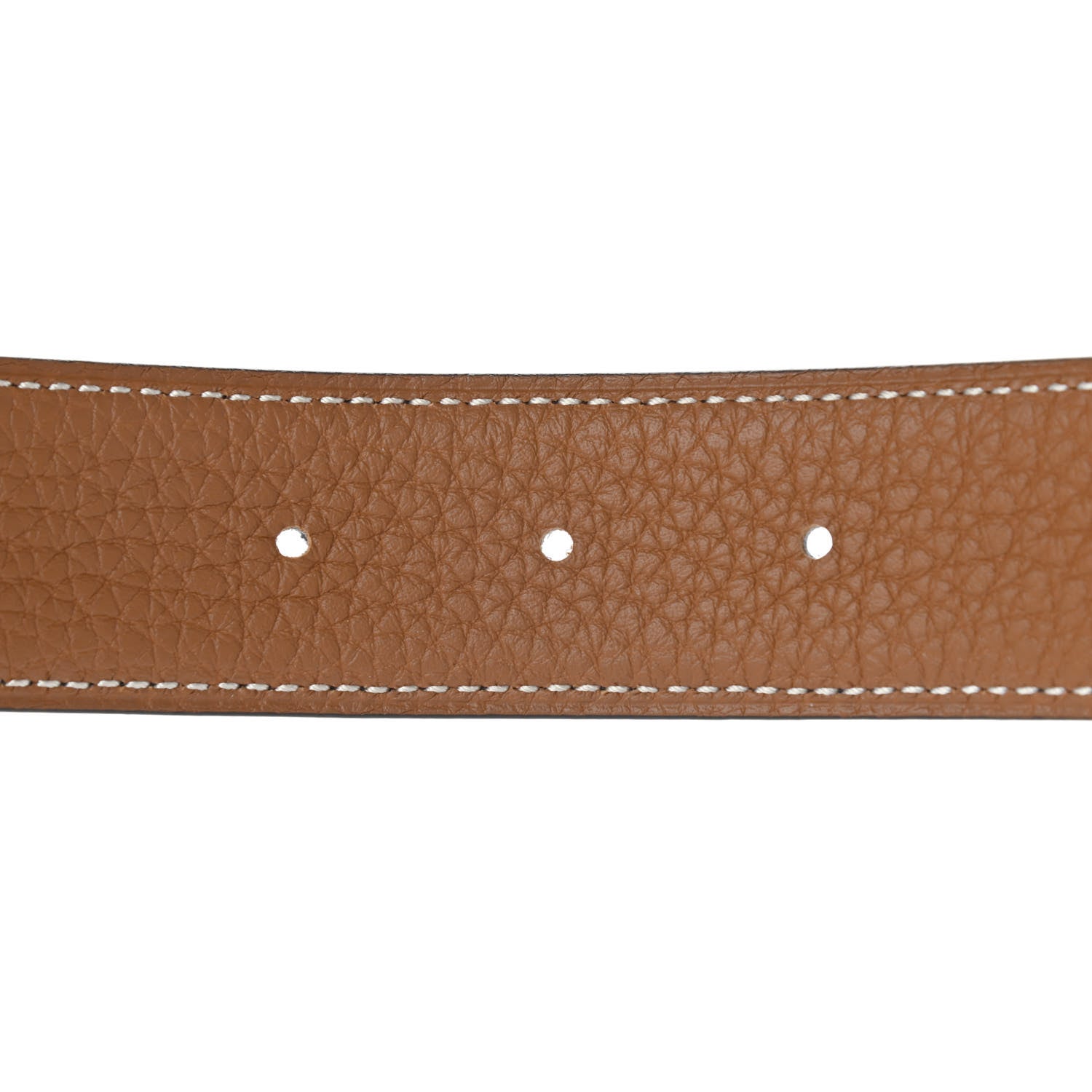 Hermes Box Togo 32mm H Belt 95 Black Gold 5 of 5