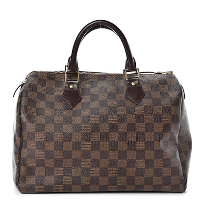Louis Vuitton Damier Ebene Speedy 30 1 of 13