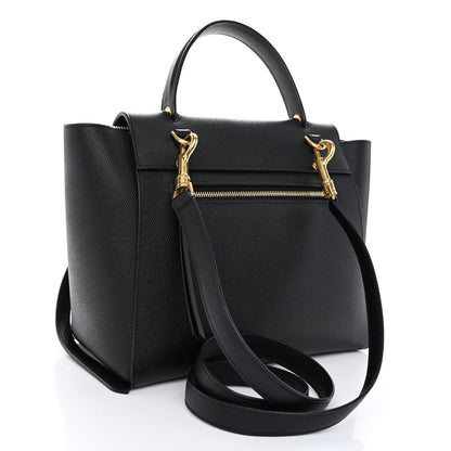 Celine Grained Calfskin Micro Belt Bag Black 3 of 11