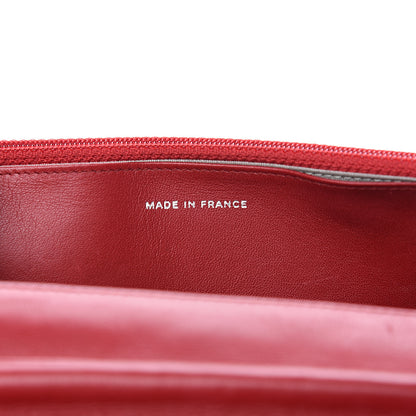 Chanel Patent Quilted Brilliant Wallet On Chain WOC Red 6 of 9