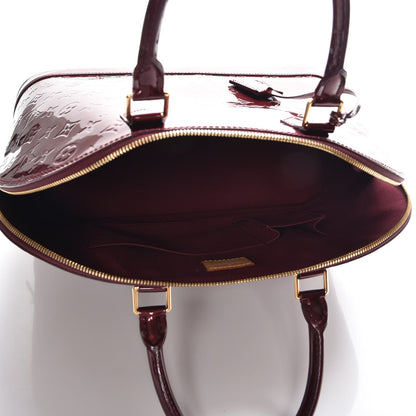 Louis Vuitton Vernis Alma GM Rouge Fauviste 5 of 7