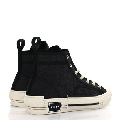 Christian Dior Oblique Kumo Mens B23 High Top Sneakers 42 Black 4 of 7