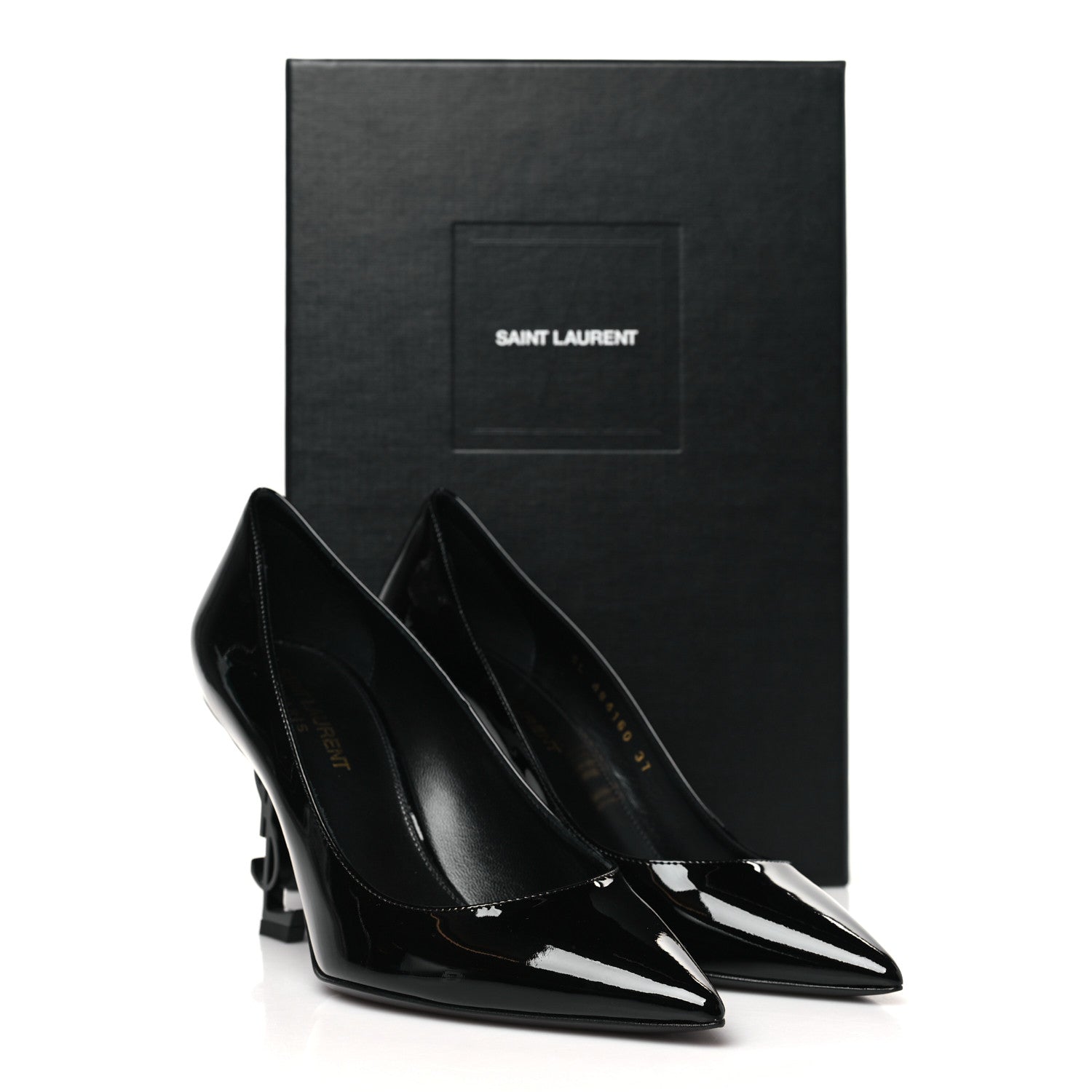Saint Laurent Patent Opyum 85 Pumps 37 Black 9 of 9