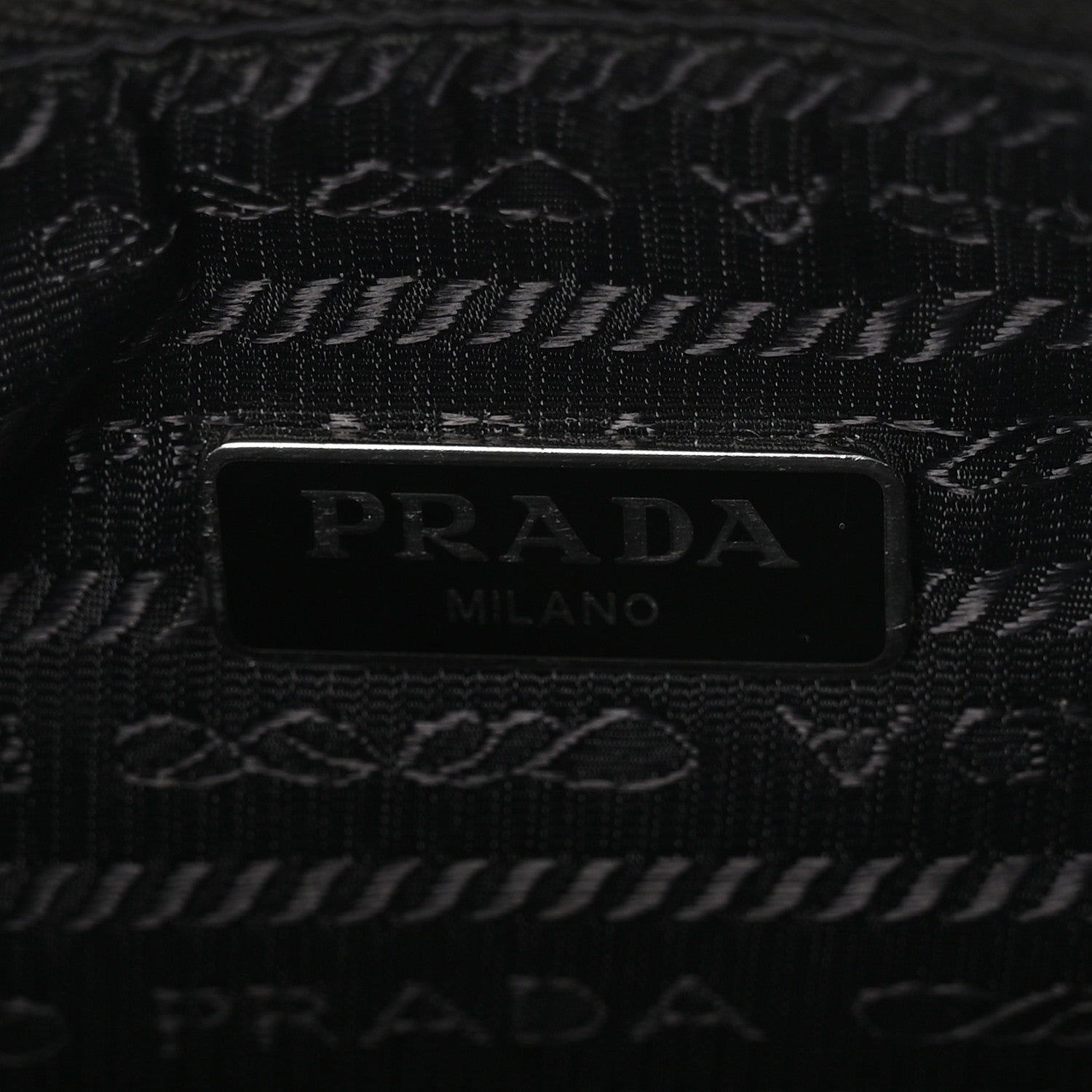 Prada Nylon Re-Edition 2005 Shoulder Bag Black 6 of 12