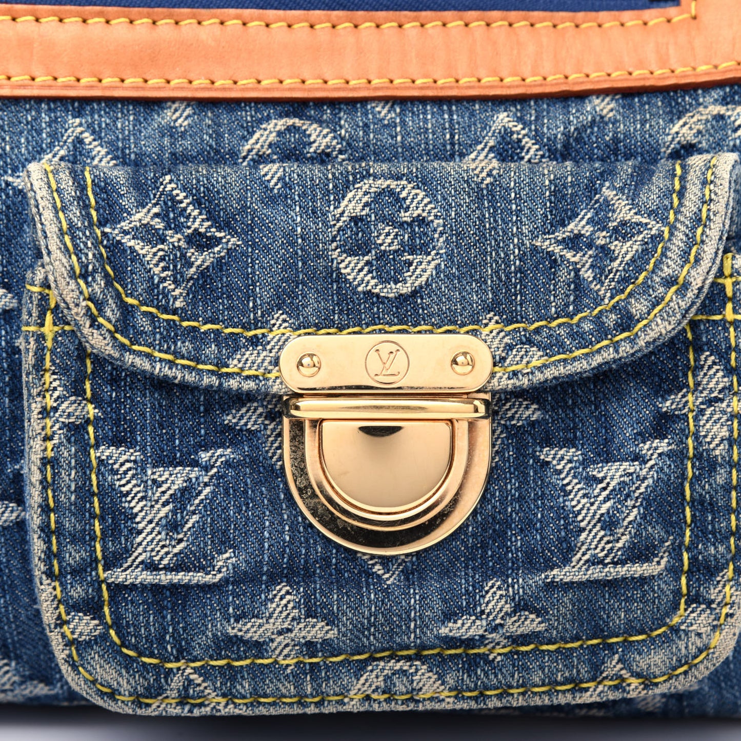 Monogram Denim Neo Speedy Blue