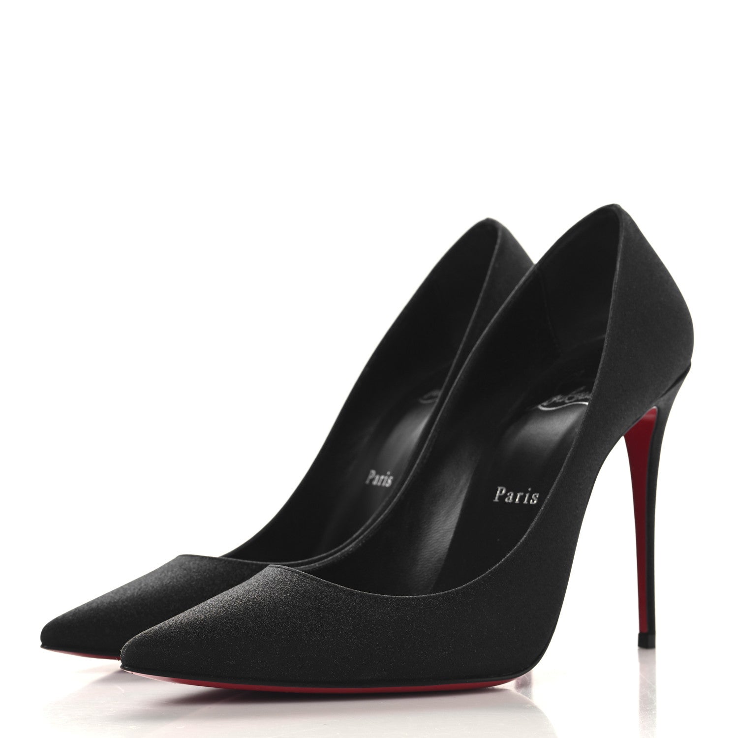Christian Louboutin Glitter So Kate 120 Pumps 39 Black 4 of 8
