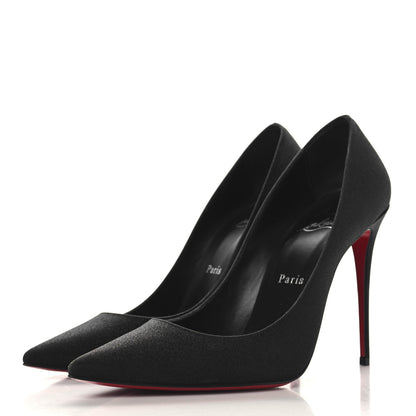 Christian Louboutin Glitter So Kate 120 Pumps 39 Black 4 of 8