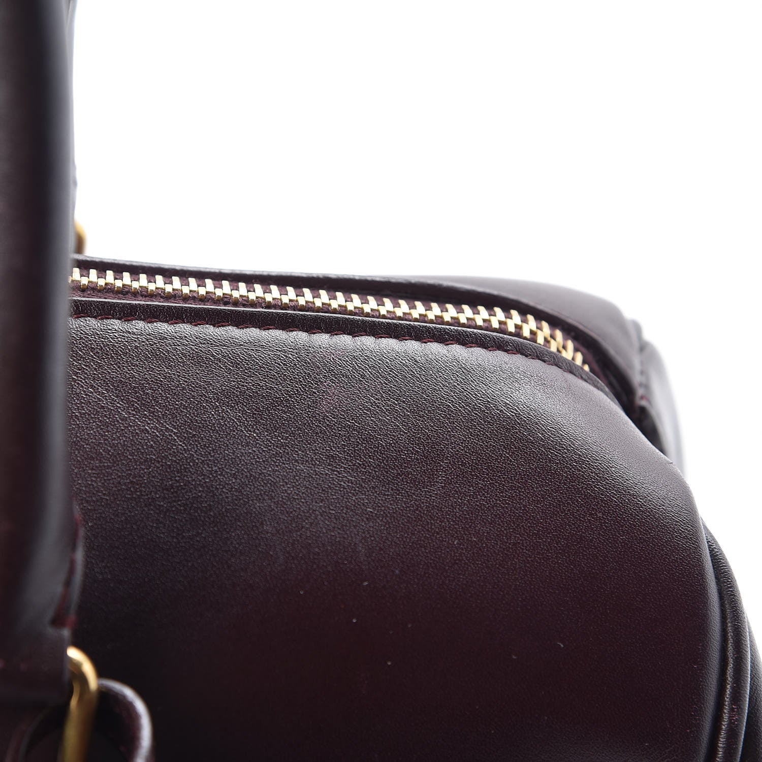 Saint Laurent Calfskin Classic Duffle 6 Bordeaux 15 of 25