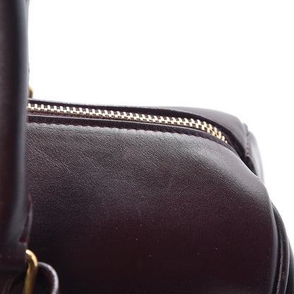 Saint Laurent Calfskin Classic Duffle 6 Bordeaux 15 of 25