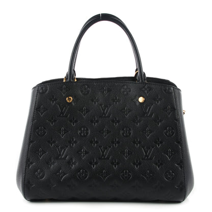 Louis Vuitton Empreinte Montaigne MM Black 1 of 8