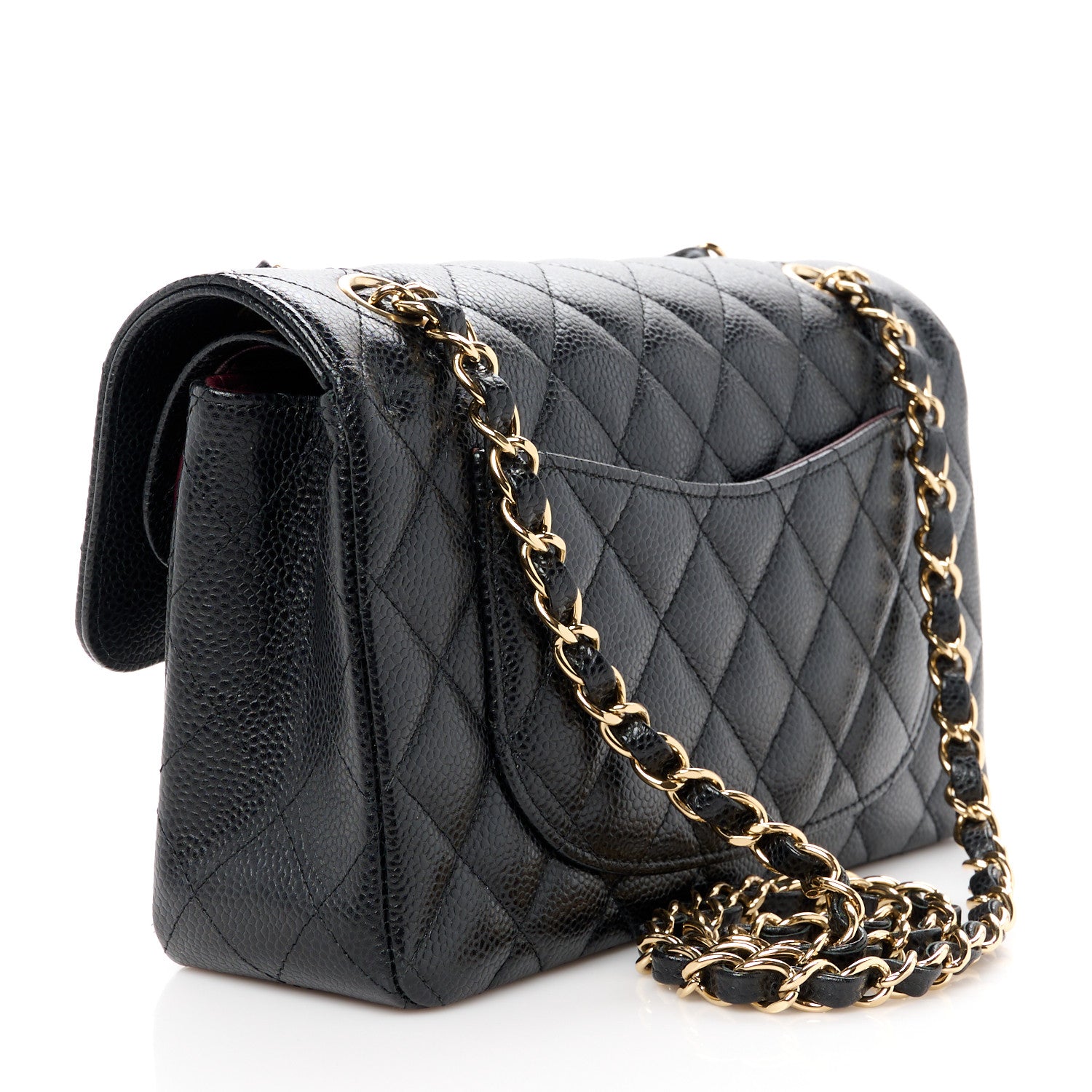 Chanel Caviar Quilted Small Double Flap Black 3 of 11