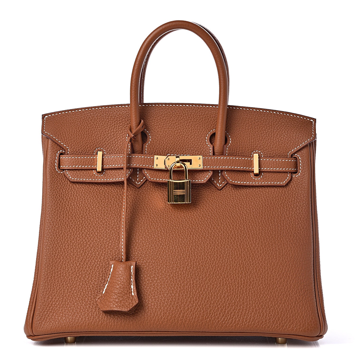 Hermes Togo Birkin 25 Gold 1 of 40