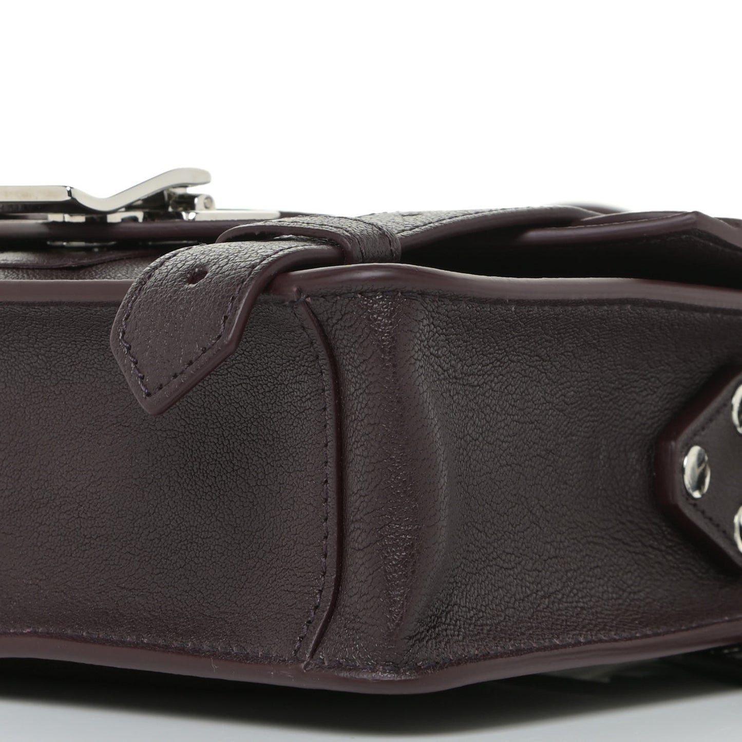 Lambskin PS1 Mini Crossbody Chocolate Plum