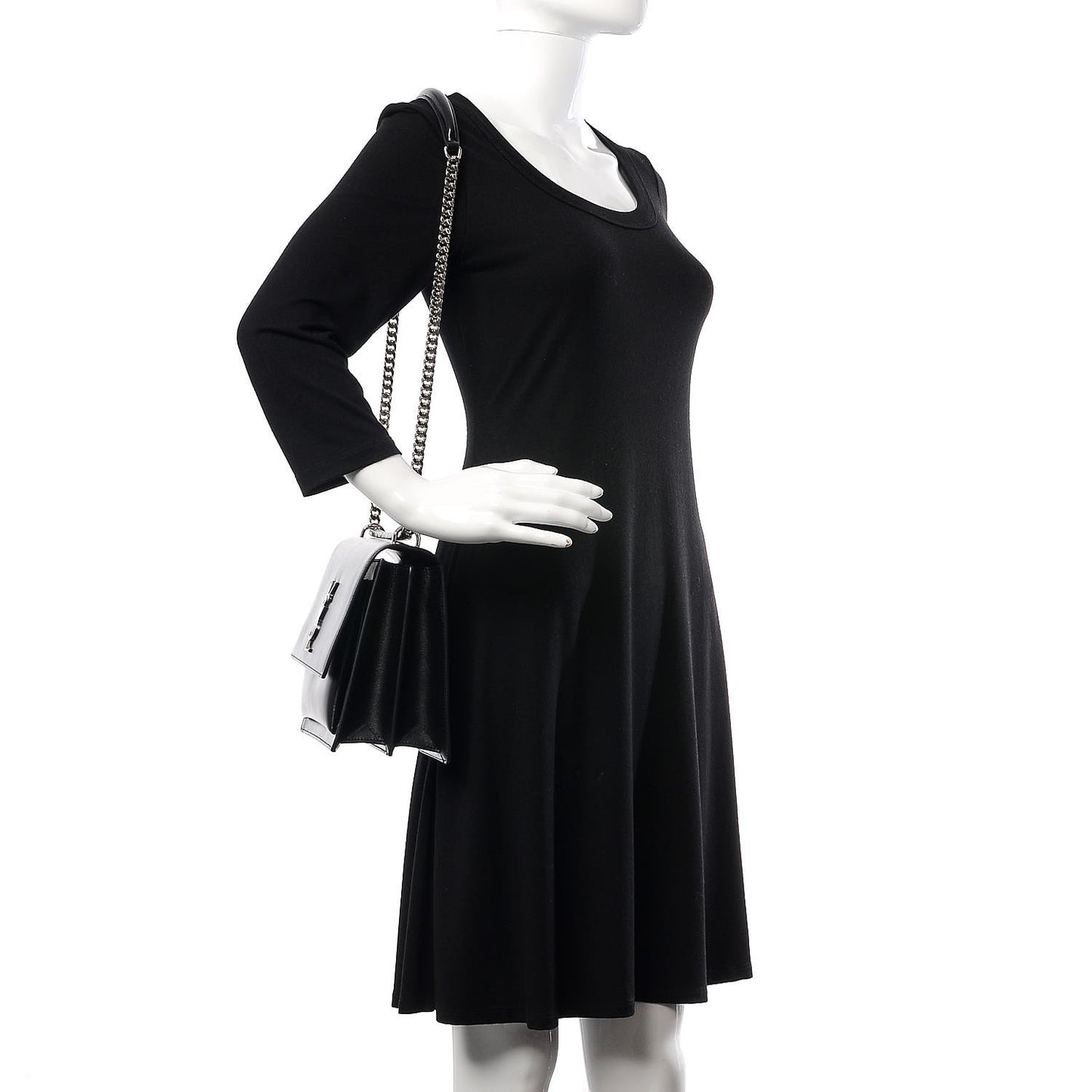 Calfskin Large Monogram Sunset Black