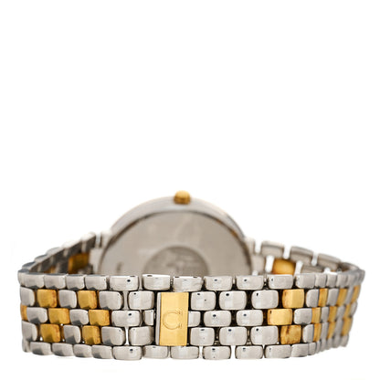 Omega Stainless Steel 18K Yellow Gold 33mm De Ville Co-Axial Quartz Watch White 7314.31.00 2 of 4