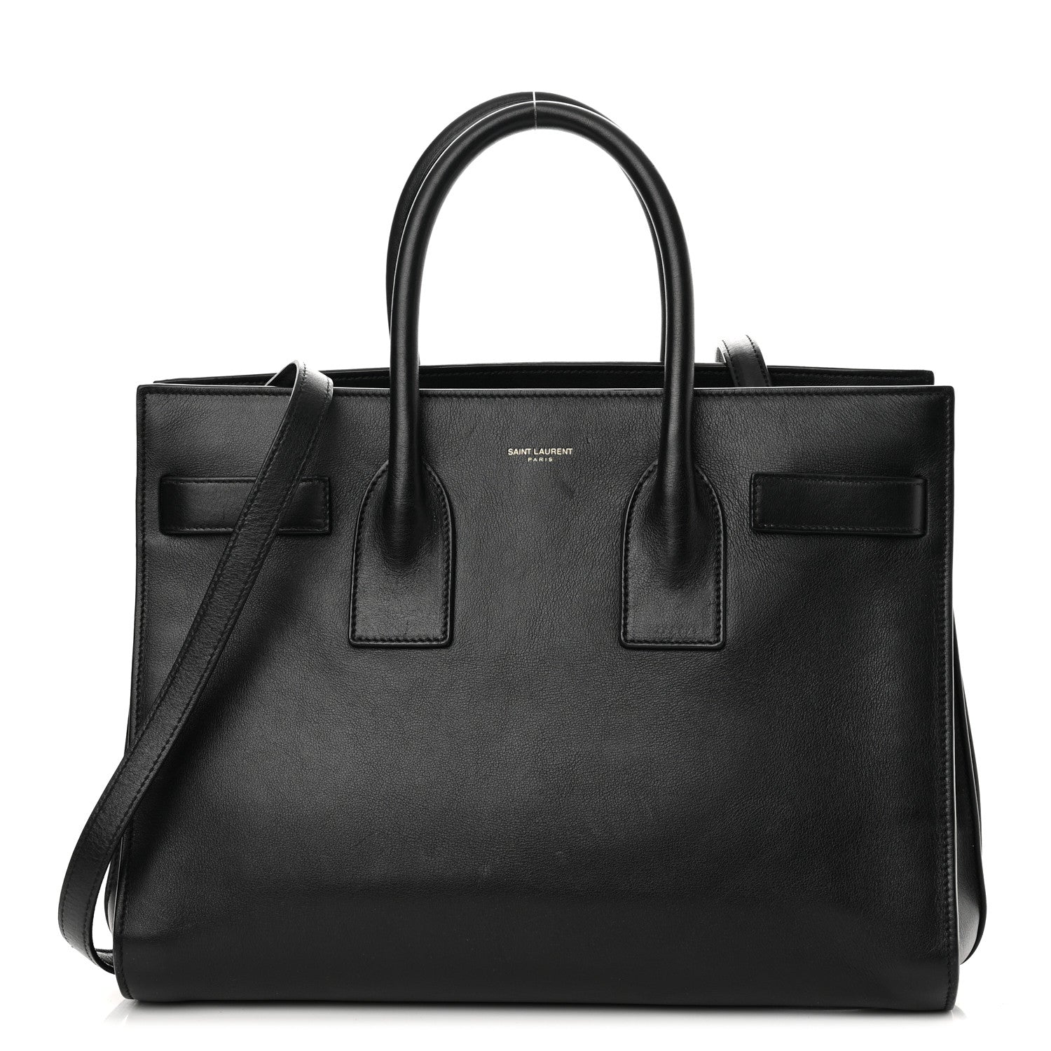 Saint Laurent Calfskin Small Sac De Jour Black 1 of 19