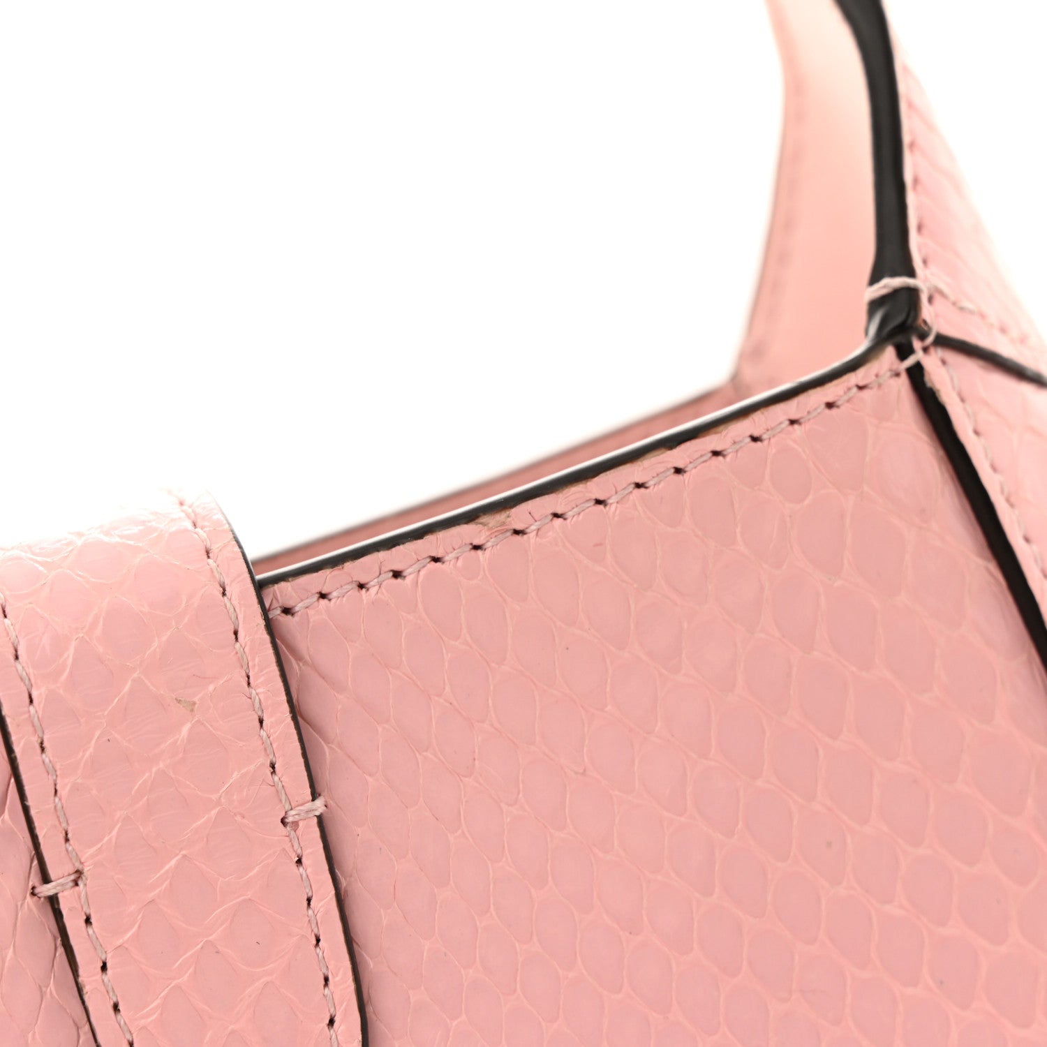 Gucci Snakeskin Mini Jackie Notte Bag Pink 11 of 12