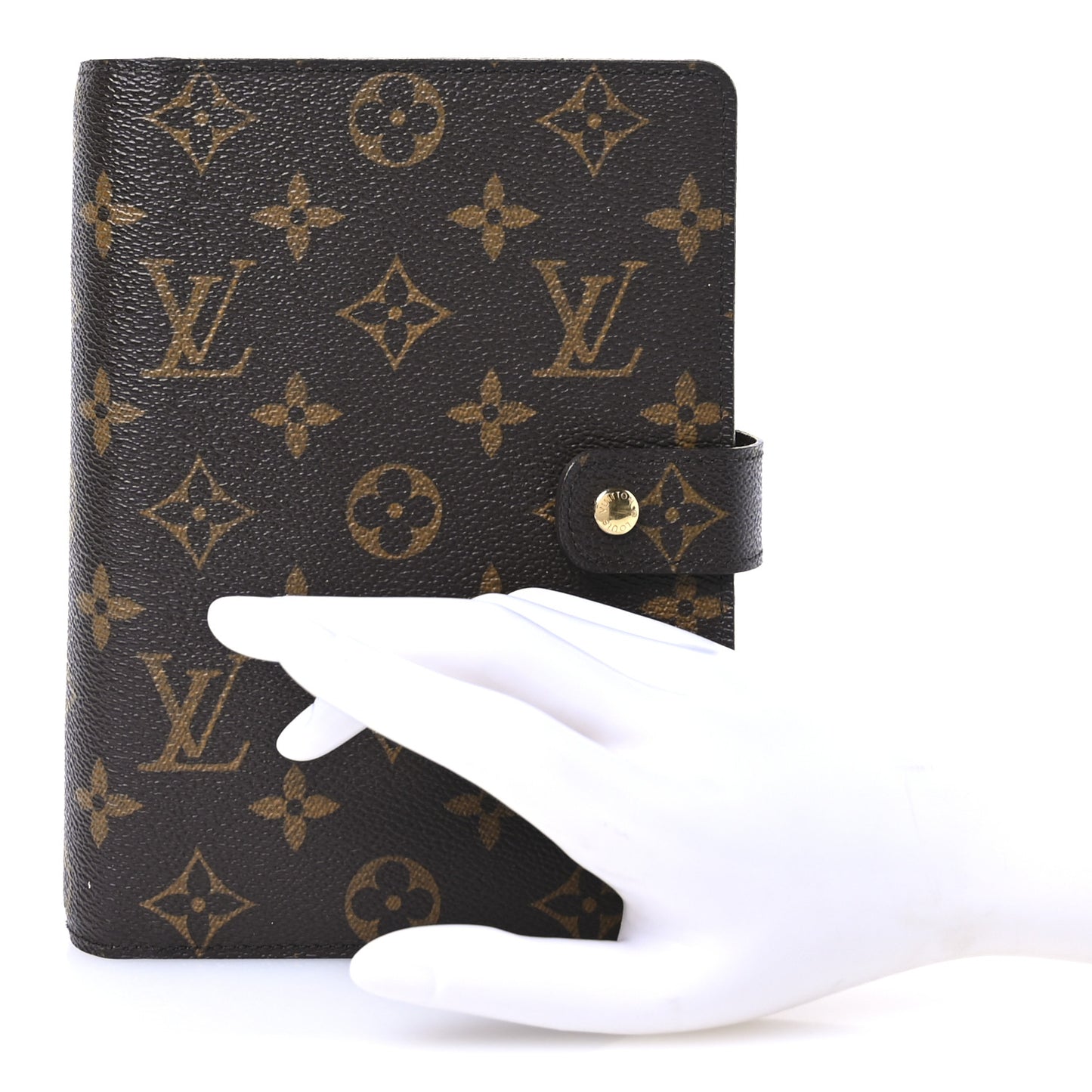 Monogram Medium Ring Agenda Cover