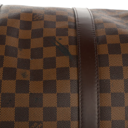 Louis Vuitton Damier Ebene Keepall Bandouliere 55 5 of 8