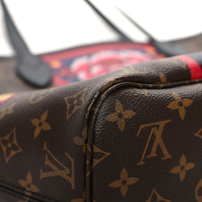 Louis Vuitton Monogram Kabuki Neverfull MM 9 of 10