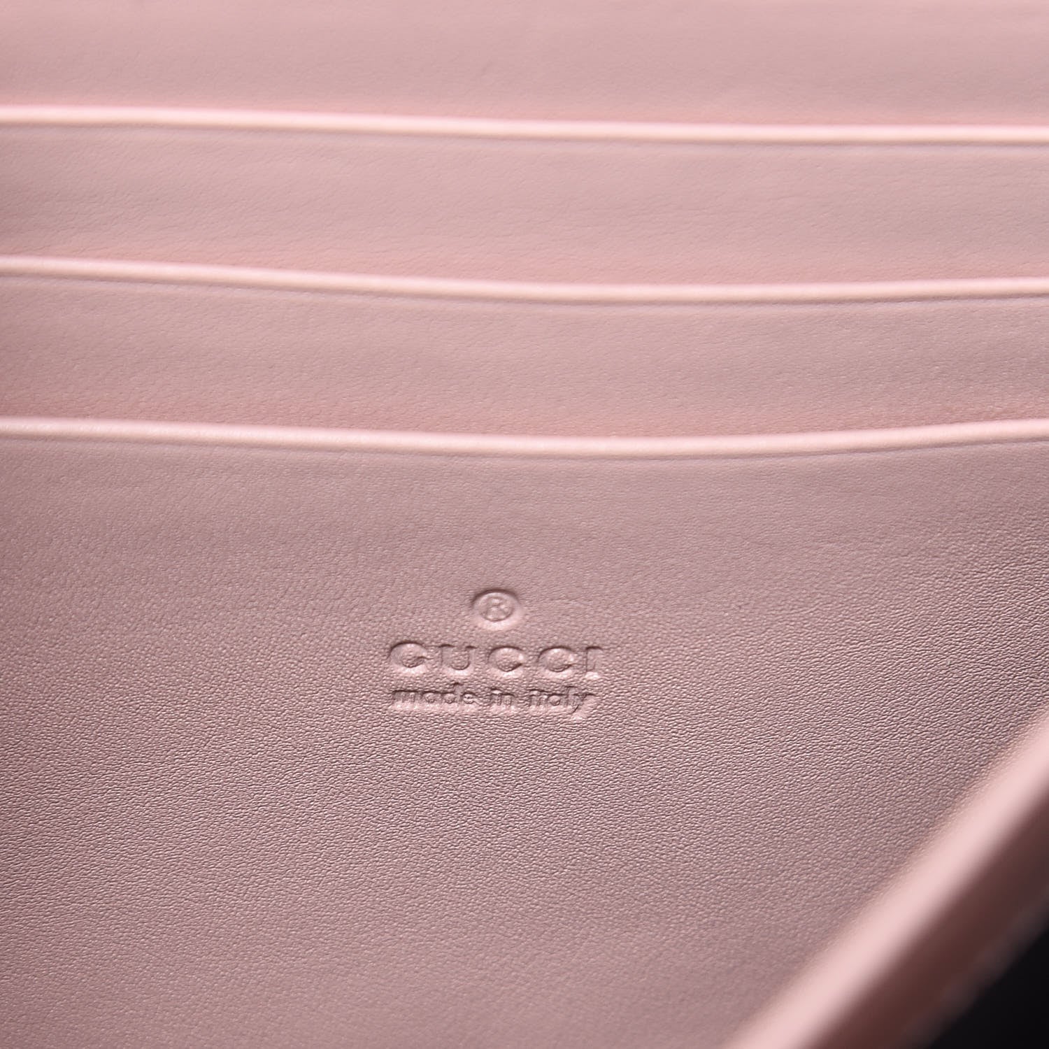 Gucci Calfskin Matelasse GG Marmont Chain Wallet Perfect Pink 6 of 10